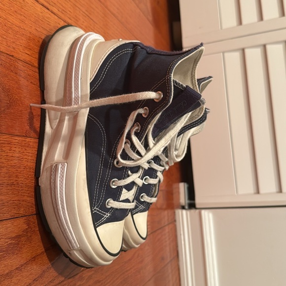 Converse Run Star Legacy CX Hi sneakers in navy - Picture 4 of 6